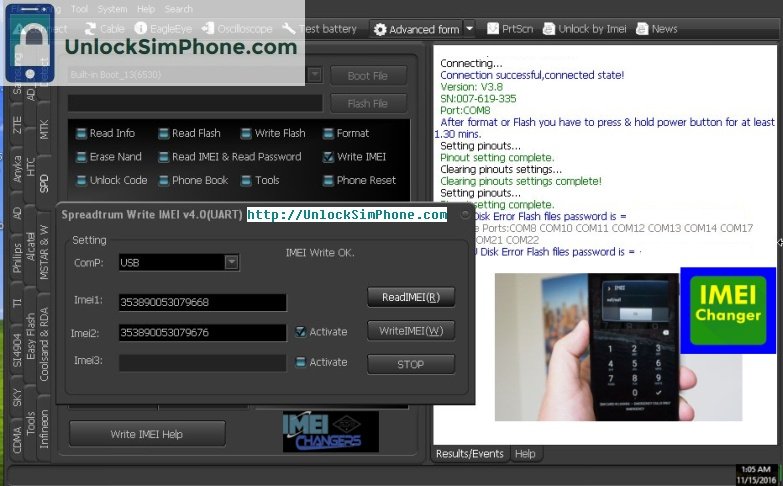 Android imei changer software
